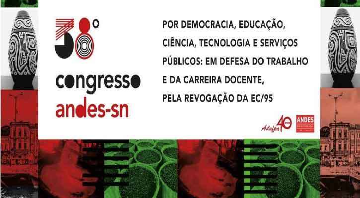 Belém recebe 38º Congresso do ANDES-SN